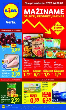 lidl - MAISTO PREKIŲ PASIŪLYMAI (2026-07-27 - 2026-08-02)