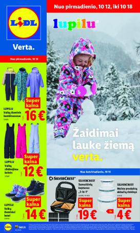 lidl - NE MAISTO PREKIŲ PASIŪLYMAI (2026-10-12 - 2026-10-18)
