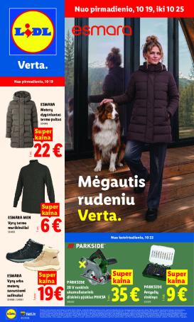 lidl - NE MAISTO PREKIŲ PASIŪLYMAI (2026-10-19 - 2026-10-25)