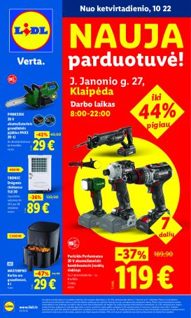 lidl - Nauja parduotuvė! (2026-10-19 - 2026-10-25)