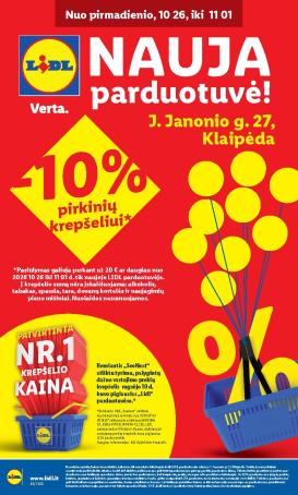 lidl - Nauja parduotuvė! (2026-10-26 - 2026-11-01)