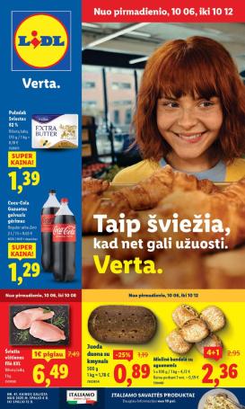 lidl - LIDL - Maisto prekių pasiūlymai (2025 10 06 - 2025 10 12)
