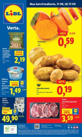 lidl - LIDL - Maisto prekių pasiūlymai (2025 11 06 - 2025 11 09)