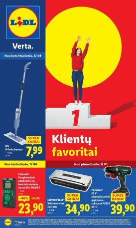 lidl - LIDL - Ne maisto prekių pasiūlymai (2025 12 01 - 2025 12 07)