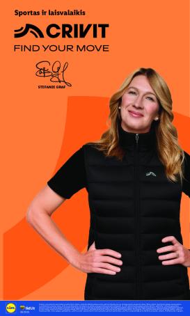 lidl - CRIVIT: Sportas ir laisvalaikis (2026-02-16 - 2026-02-22)