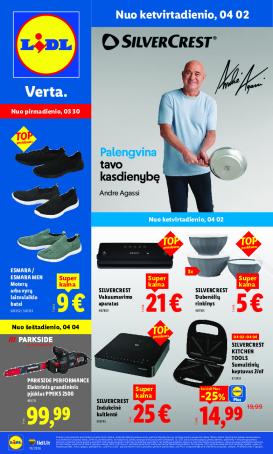 lidl - NE MAISTO PREKIŲ PASIŪLYMAI (2026-03-30 - 2026-04-05)