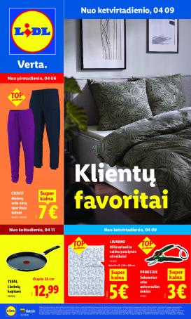 lidl - NE MAISTO PREKIŲ PASIŪLYMAI (2026-04-06 - 2026-04-12)