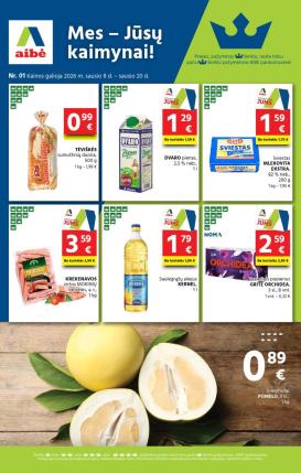 aibe - AIBĖ - Leidinys Nr.1 (2026 01 08 - 2026 01 20)