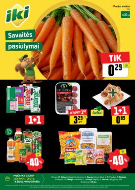 iki - Specialūs pasiūlymai IKI parduotuvės klientams (2026-09-21 - 2026-09-27)