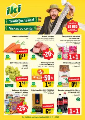 iki - IKI Kaininis leidinys Nr. 04 (2026-01-19 - 2026-01-25)