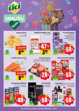 iki - IKI Kaininis leidinys Nr. 07 (2026-02-09 - 2026-02-15)
