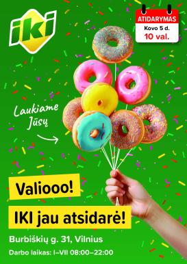 iki - Specialūs pasiūlymai IKI Burbiškių parduotuvės klientams (2026-03-05 - 2026-03-08)