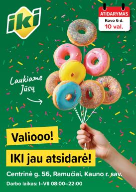 iki - Specialūs pasiūlymai IKI Ramučiai parduotuvės klientams (2026-03-06 - 2026-03-08)