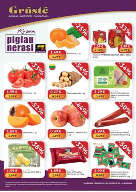 gruste - GRŪSTĖ - Ko gero pigiau nerasi (2025 11 21 - 2025 11 30)