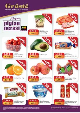 gruste - GRŪSTĖ - Ko gero pigiau nerasi (2026 01 02 - 2026 01 10)