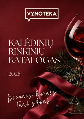 vynoteka - Kalėdinių rinkinių katalogas 2026
