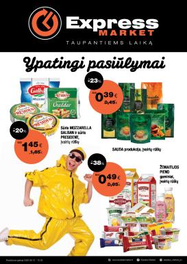express - Akcijų leidinys (2026-09-13 - 2026-10-03)