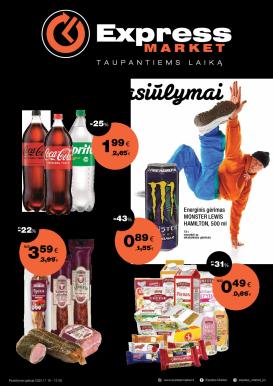 express - Akcijų leidinys (2025-11-16 - 2025-12-06)