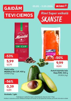 rimi - RIMI - Super Skanste (05.05.2026 - 11.05.2026)
