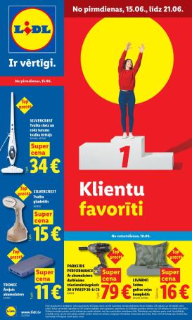 lidl - LIDL - Nepārtikas preču piedāvājums (15.06.2026 - 21.06.2026)