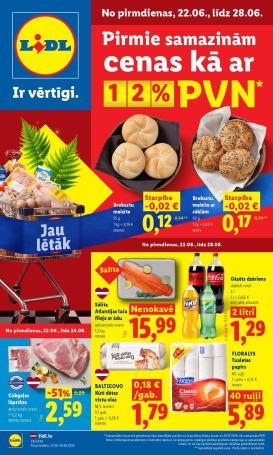 lidl - LIDL - Aktuālais akciju buklets (22.06.2026 - 28.06.2026)