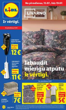 lidl - LIDL - Nepārtikas preču piedāvājums (13.07.2026 - 19.07.2026)