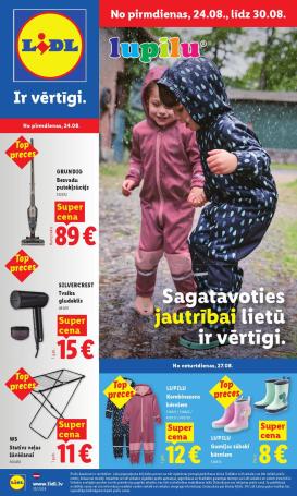 lidl - LIDL - Nepārtikas preču piedāvājums (24.08.2026 - 30.08.2026)