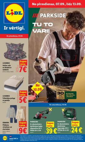 lidl - LIDL - Nepārtikas preču piedāvājums (07.09.2026 - 13.09.2026)