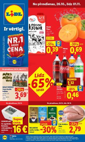 lidl - Aktuālais akciju buklets (2026-10-26 - 2026-11-01)