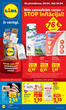 lidl - LIDL - Aktuālais akciju buklets (20.04.2026 - 26.04.2026)