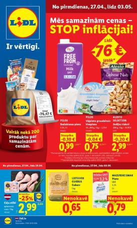 lidl - LIDL - Aktuālais akciju buklets (27.04.2026 - 03.05.2026)