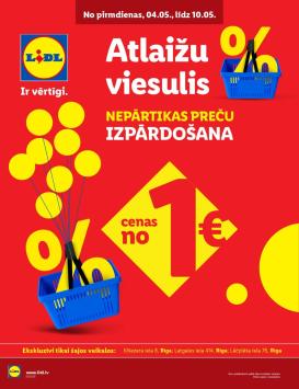 lidl - LIDL - Atlaižu viesulis (04.05.2026 - 10.05.2026)