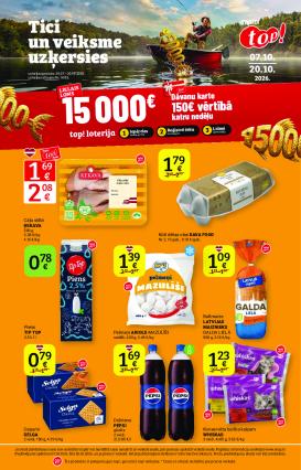 top - top! jaunie bukleti  (2026-10-07 - 2026-10-20)