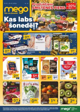 mego - Kas labs šonedēļ? Buklets Nr. 43 (2026-10-19 - 2026-10-25)