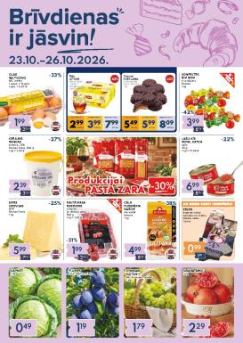 mego - Brīvdienas jāsvin! (2026-10-23 - 2026-10-26)