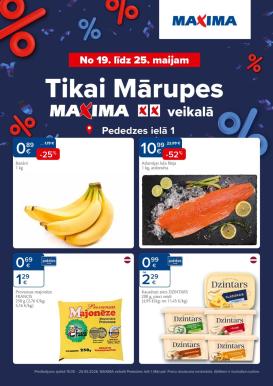 maxima - MAXIMA - Tikai Mārupe, Pededzes iela 1 (19.05.2026 - 25.05.2026)