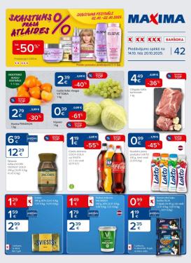 maxima - MAXIMA X XX XXX (14.10.2025 - 20.10.2025)