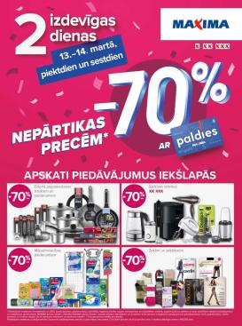 maxima - MAXIMA - 2 IZDEVĪGAS DIENAS (13.03.2026 - 14.03.2026)