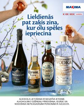 maxima - MAXIMA - Dzērienu katalogs