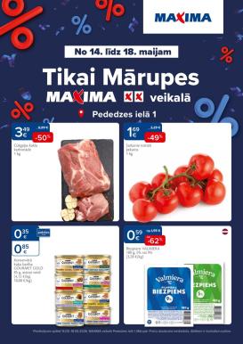 maxima - MAXIMA - Tikai Mārupe, Pededzes iela 1 (14.05.2026 - 18.05.2026)