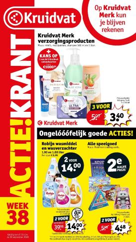 kruidvat - Huidige Kruidvat folder geldig van dinsdag 15-09-2026 tot zondag 20-09-2026