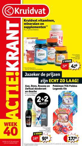 kruidvat - Kruidvat folder geldig vanaf 30-09 t/m 05-10