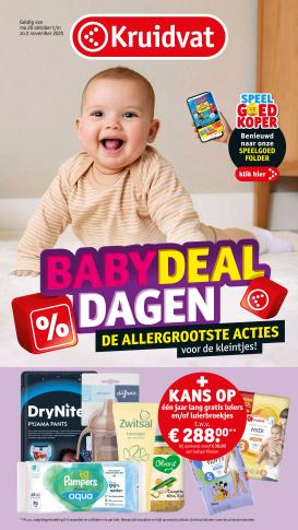 kruidvat - De Kruidvat - Babydeal Dagen folder geldig vanaf 20-10 t/m 02-11