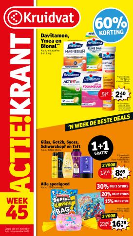 kruidvat - De Kruidvat folder geldig vanaf 04-11 t/m 09-11