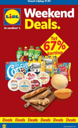 lidl - Lidl - Weekend Deals folder voor volgende week van vrijdag 17-07-2026 tot zondag 19-07-2026