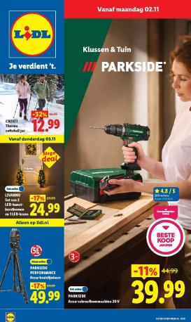 lidl - Lidl - Non Food folder voor volgende week van maandag 02-11-2026 tot zondag 08-11-2026