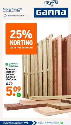 gamma - De Gamma folder geldig vanaf 07-04-2026 t/m 12-04-2026