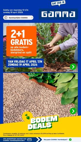 gamma - Huidige Gamma folder geldig van maandag 13-04-2026 tot zondag 19-04-2026