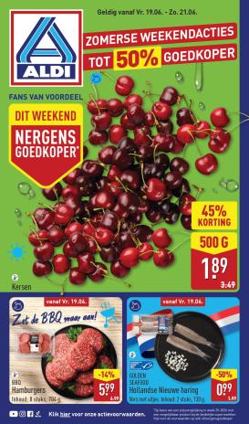 aldi - Huidige ALDI - Weekendfolder van deze week folder geldig van vrijdag 19-06-2026 tot zondag 21-06-2026