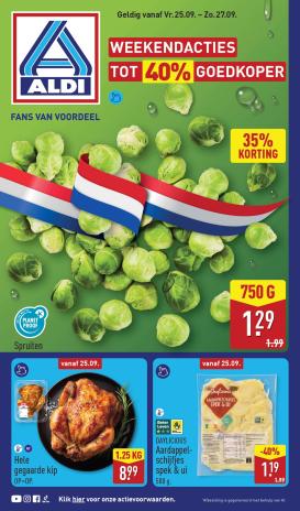 aldi - ALDI - Weekend folder voor volgende week van vrijdag 25-09-2026 tot zondag 27-09-2026